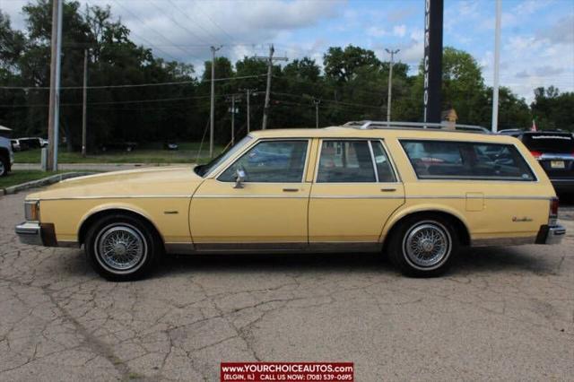 1986 oldsmobile custom cruiser base 4dr wagon