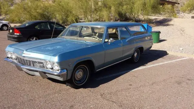 rust free, 65 chevy biscayne wagon, original survivor, pristine undercarriage