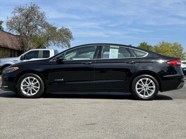 2019 ford fusion hybrid sel