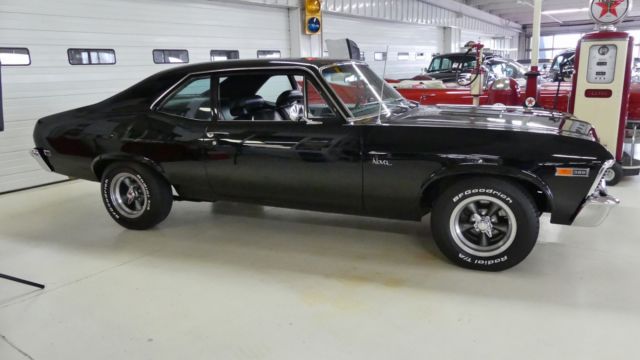 1969 chevrolet nova ss tribute 38706 miles blue 2 door hard top 396 manual 4-spe