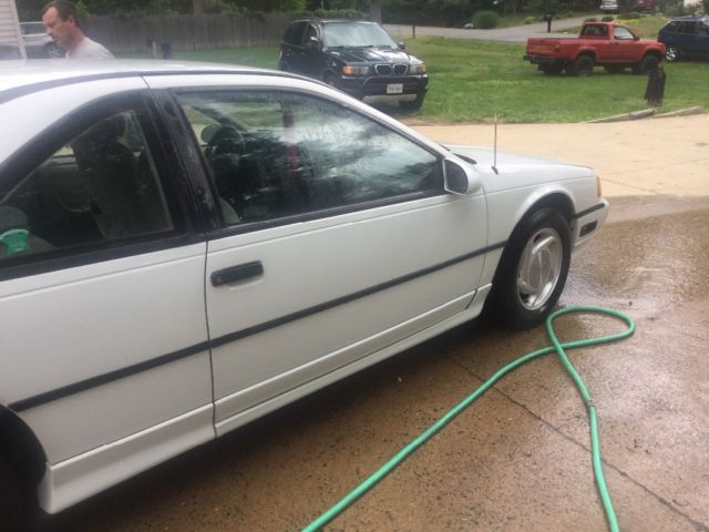 1989 ford thunderbird 2 door coupe supercharged
