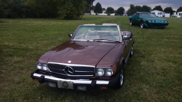 beautiful 1978 mercedes benz 450 sl convertible hard top runs and drives perfect