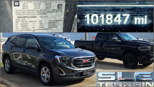 2018 gmc terrain sle