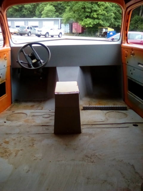 1948 dodge panel truck ,all the hard stuff is done !