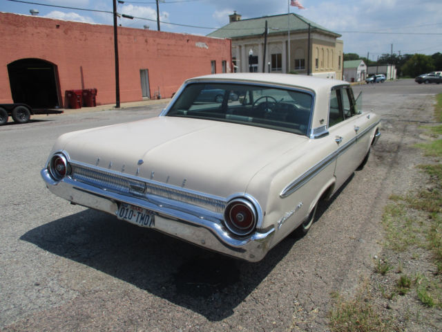 1962 ford galaxie 500, texas car, 31,000 miles, runs like new