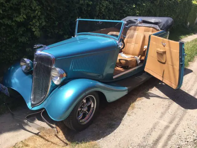 1934 ford phaeton 2 door hot rod convertible