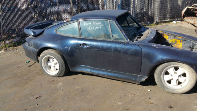 1973 911 turbo coupe with porsche 993 fb body whale tale rare ready to be built!