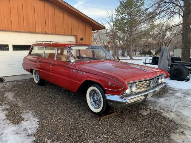 1961 buick lesabre station wagon 401 v8 automatic original options ps pb pw