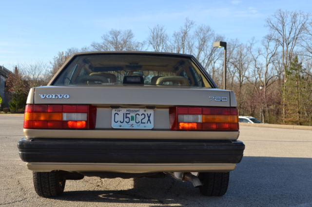 1990 volvo 780 bertone turbo