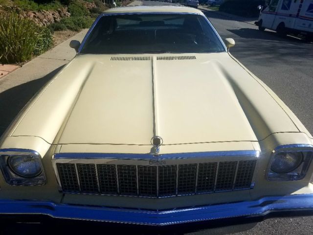 1975 chevy malibu 350 v8 no reserve - auto/ac/original paint/low miles