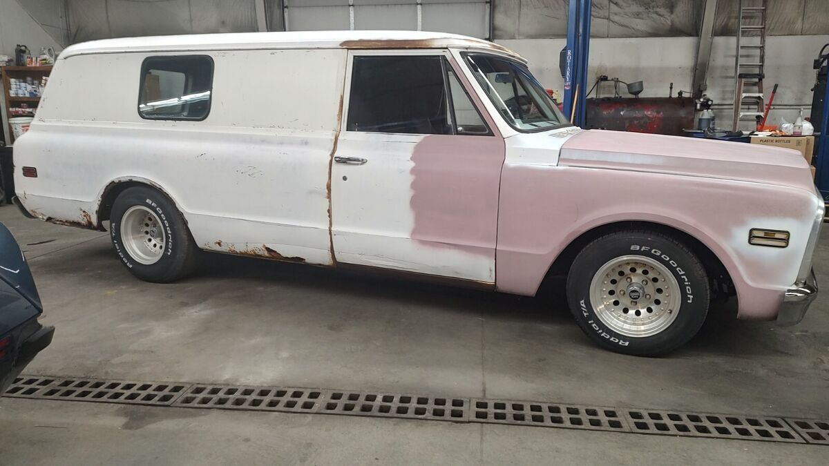 1968 chevrolet cs1 panel truck only 4801 units built, rare way kool runs, drives