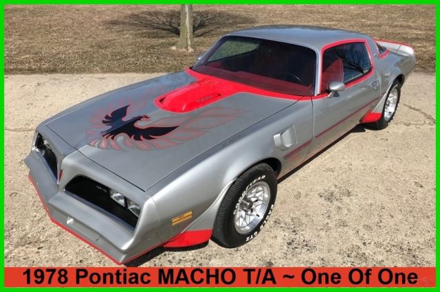 1978 pontiac firebird trans am macho ta ultra rare trans am history one of one