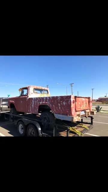 1960 ford f100 factory 4x4 custom cab