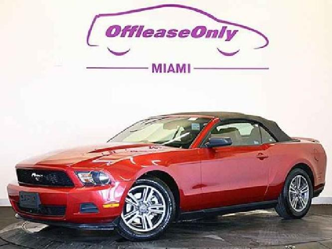 2012 ford mustang v6 premium convertible in miami, fl