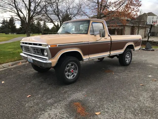 1976 ford f250 pickup high boy automatic v8 360 clean and nice truck