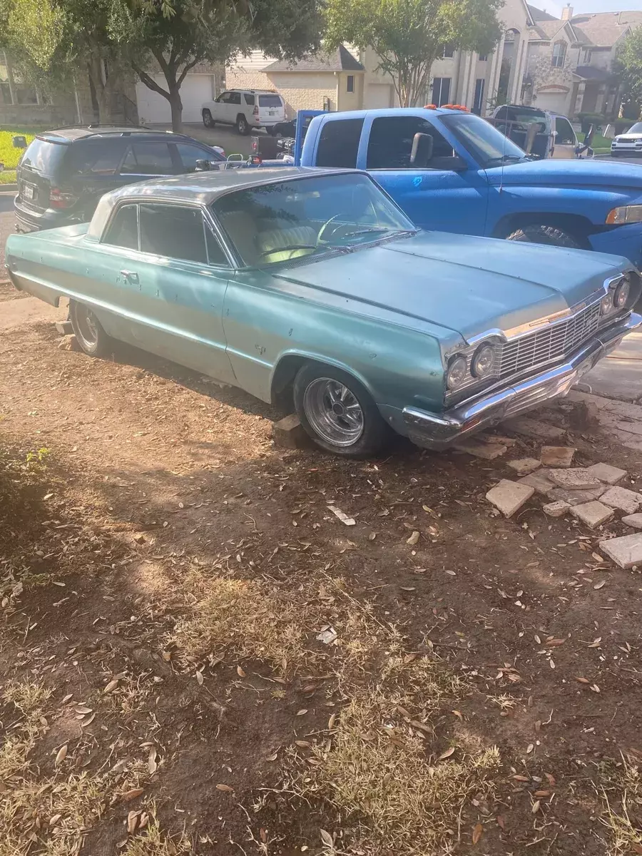 1964 chevrolet impala blue rwd automatic