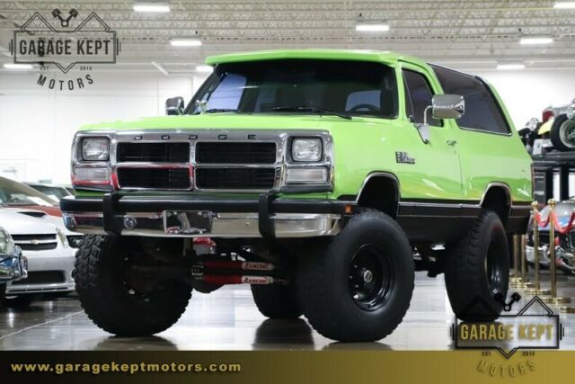 1989 dodge ramcharger suv 440 v8 68,598 miles