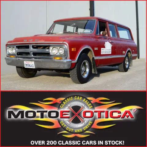 1968 gmc suburban- used in amityville horror-47k orig miles-396 big block v8
