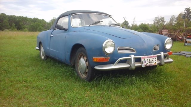 1971 vw karmann ghia convertible