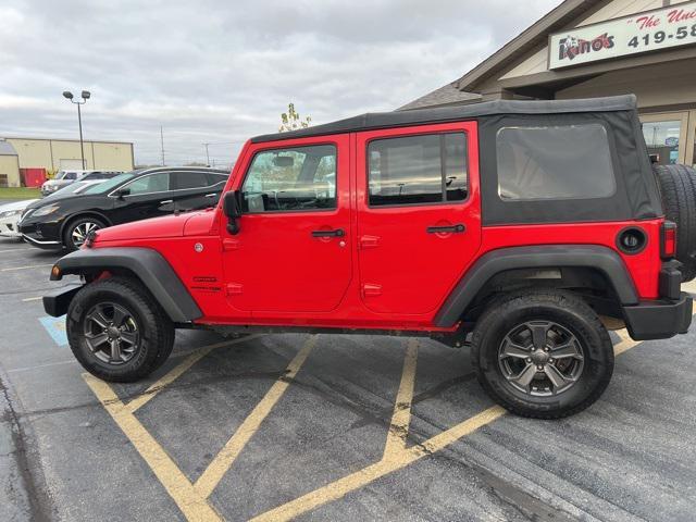 2018 jeep wrangler jk unlimited sport