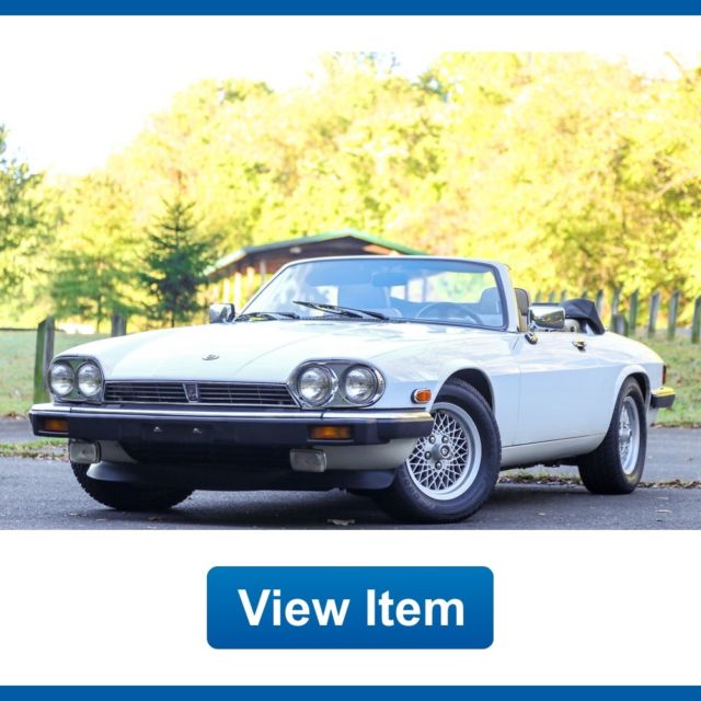 1991 jaguar xjs v12 convertible low 63k mi carfax classic edition rare
