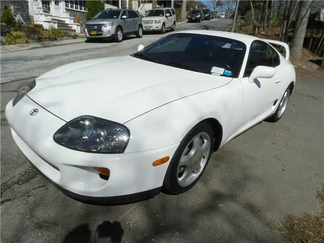 1994 toyota supra twin turbo w/sport roof white fast and furious paul ryan car
