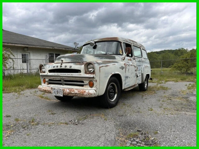 1957 dodge town panel wagon 6 cyl. 4 speed manual