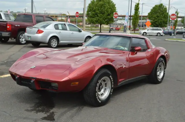 chevy corvette 25th anniversary 350 4spd runs nice no reserve
