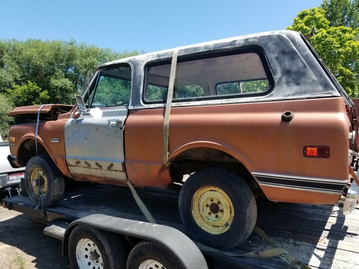 1970 gmc jimmy suv brown 4wd manual jimmy
