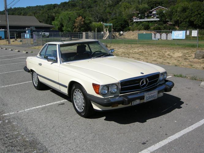 1986 mercedes-benz 560sl in novato, california