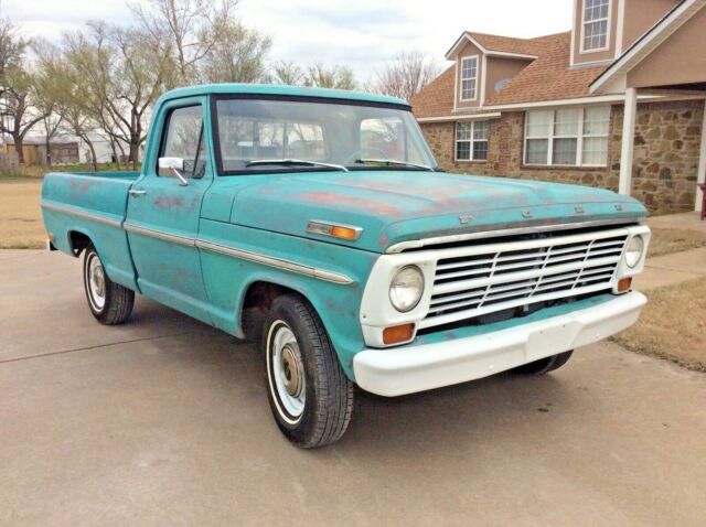 1968 ford f-100 short bed v8 4-speed * original * rust free body classic pickup