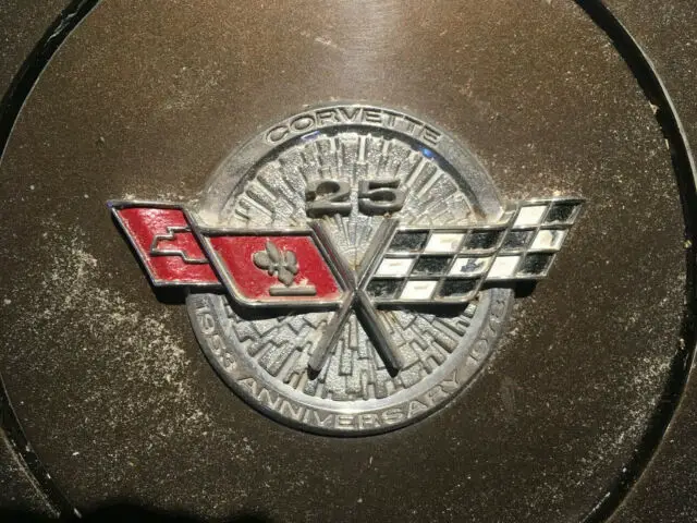 1978 chevrolet corvette 25th anniversary edition 4spd manual trans