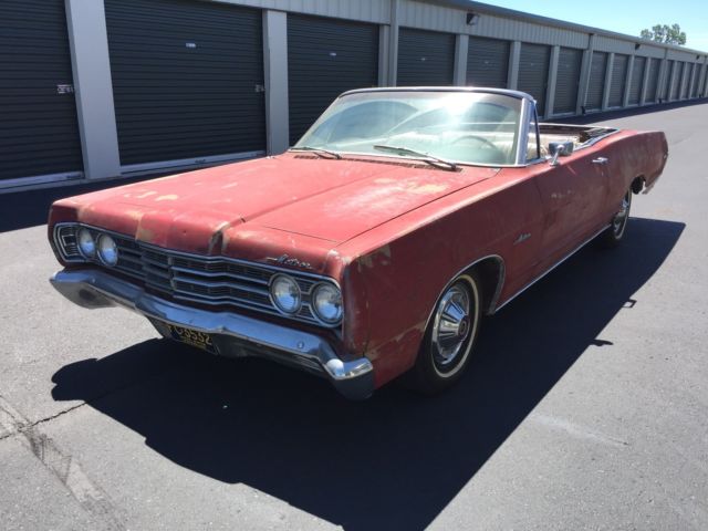 1967 meteor montcalm s-33 convertible "428 super marauder v-8" former show car