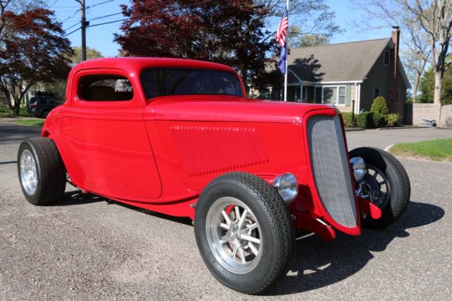 1933 ford coupe for sale outlaw body and chassis~big block~a/c~p/w~killer build!