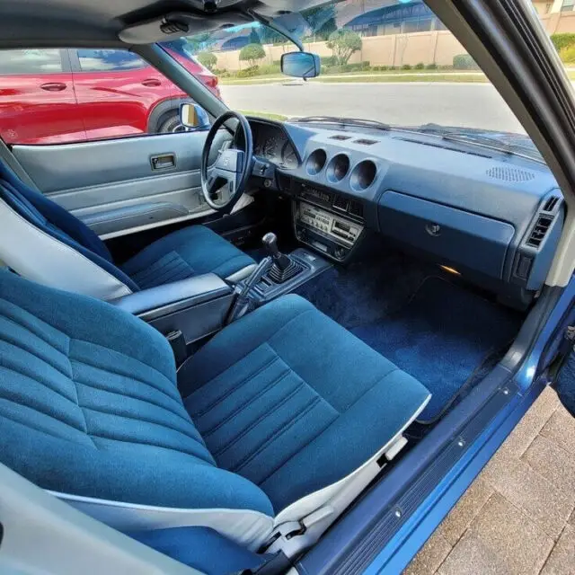 1981 datsun 280zx deluxe 2.8l i6 5-speed manual rwd hatchback 44,600 miles