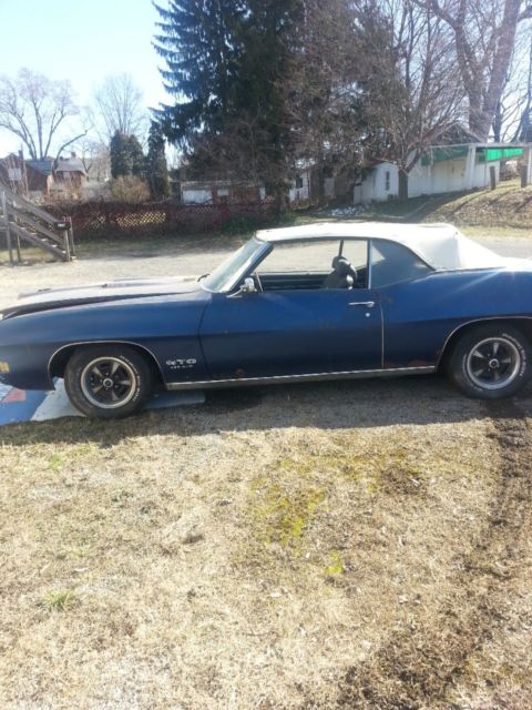 1970 pontiac gto convertable