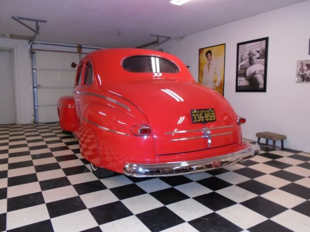 1946 ford super deluxe street rod chevy powered hot rod