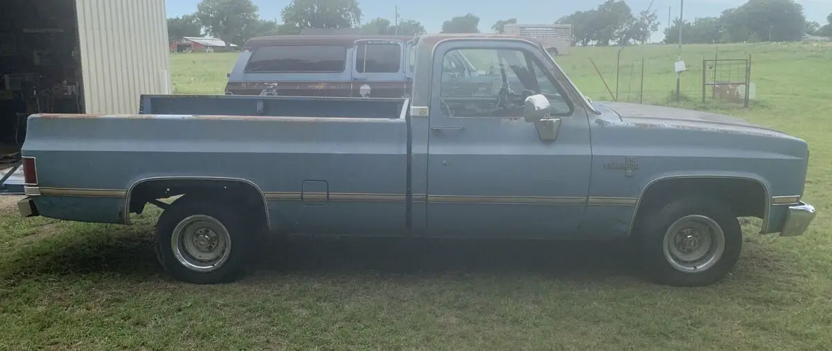 1986 chevrolet c-10 silverado-factory installed 4 speed manual transmission