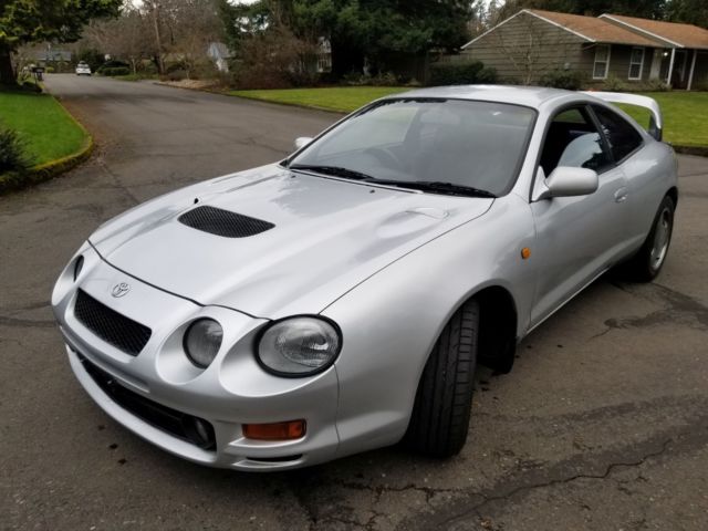 1994 toyota celica gt4 alltrac rhd silver, 4wd turbo, silver rally car