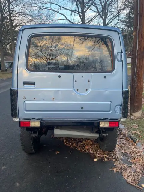 1988 suzuki jimny blue 4wd manual