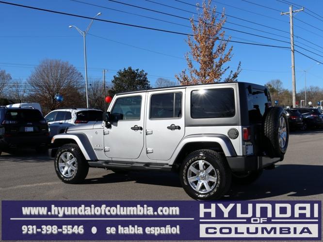 used 2016 jeep wrangler 4wd unlimited sahara columbia, tn 38401 for sale in columbia, tennessee