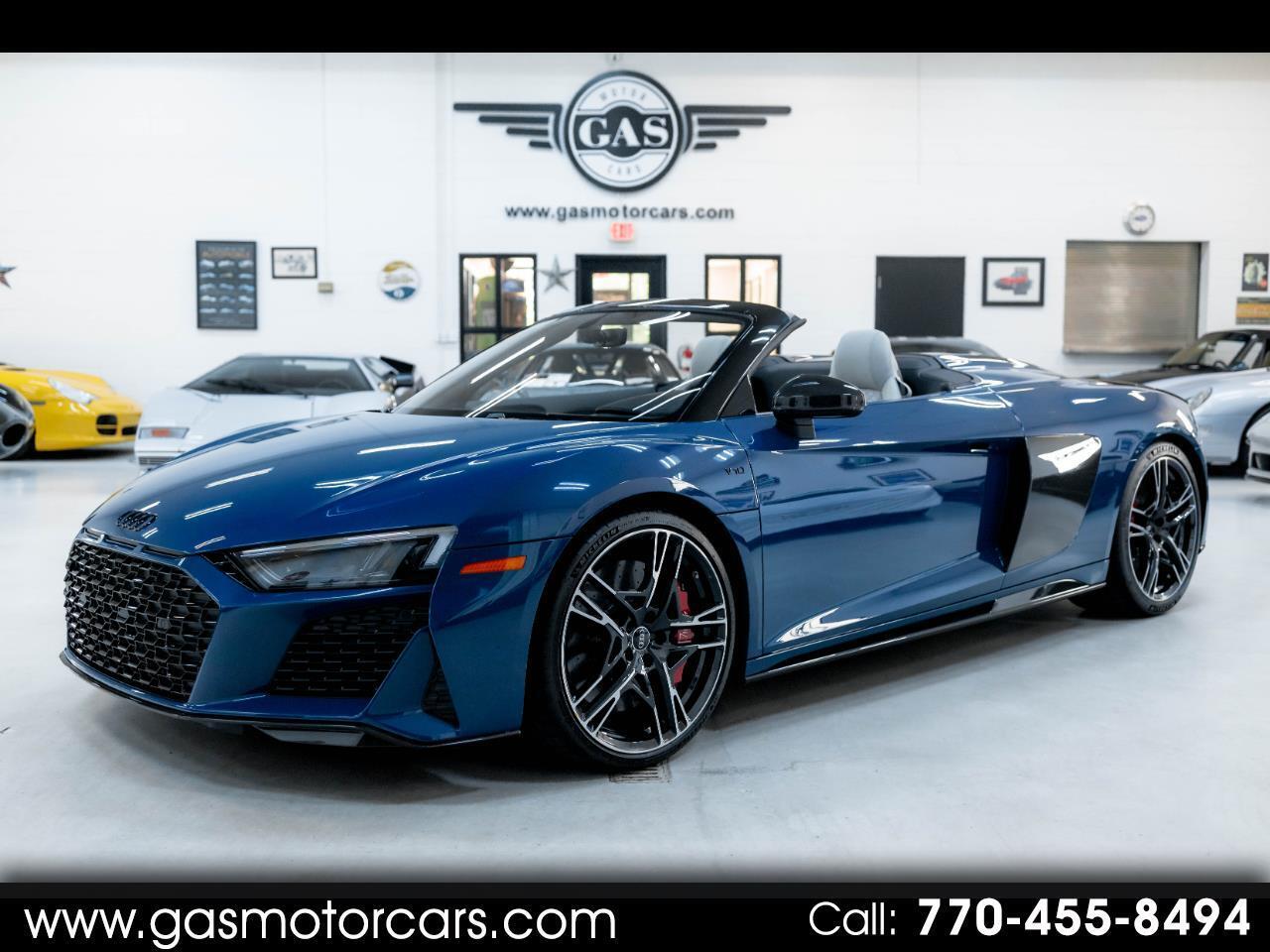 2023 audi r8 spyder v10 performance