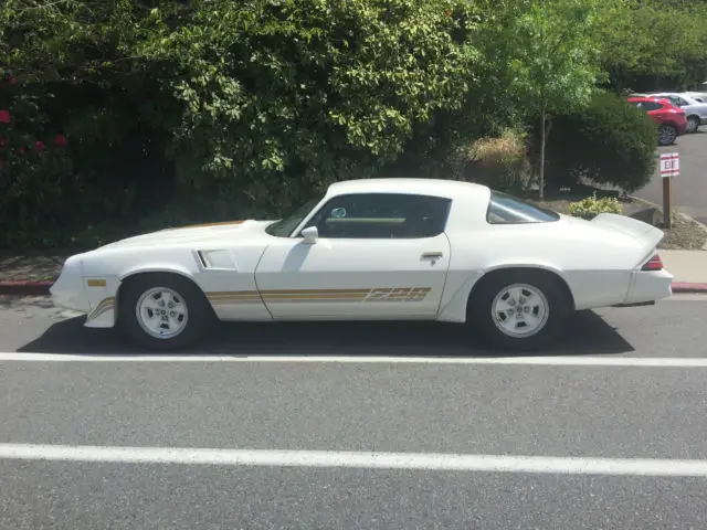 1981 chevrolet camaro z28 100% factory correct