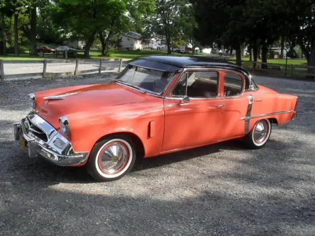 1955 studebaker commander 2-door sedan, v-8, frame-off restored