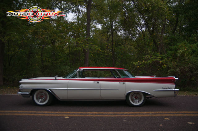 1959 oldsmobile 98 holiday four-door flat-top hardtop,394, power! look