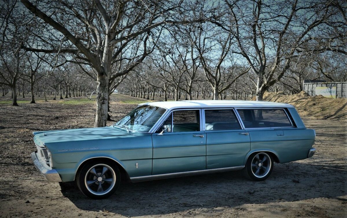 1965 ford galaxie country sedan wagon no reserve!!