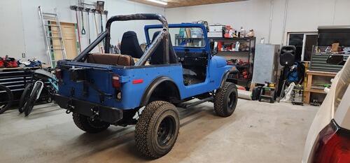 1979 cj7 jeep. new engine amc258. lots of new parts. the guy i bought it from
