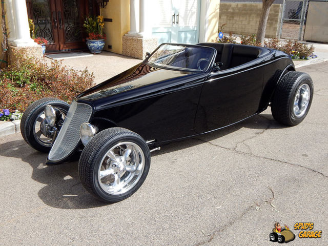 1933 ford speedstar roadster 502 4bbl v8 big block turbo 400 ford 9" posi