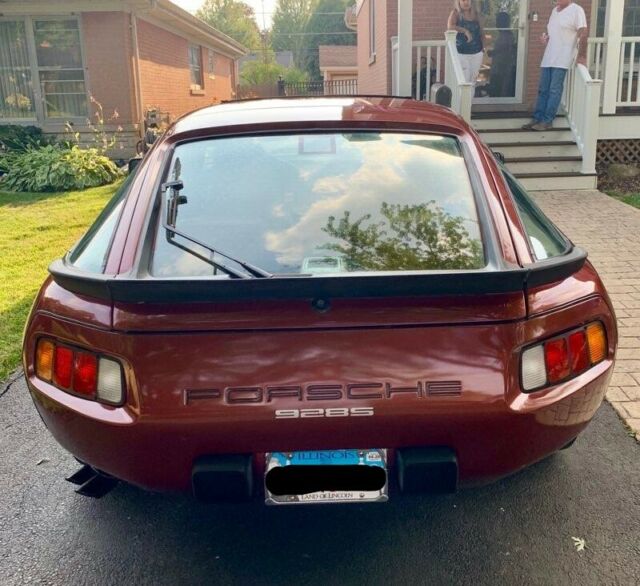 1986 porsche 928s ziegelrot red metallic coupe 5.0li v8 130,000 miles