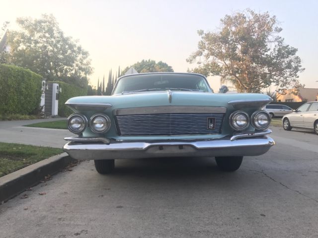 chrysler imperial crown coupe 418 v8 barn find -original engine and transmission